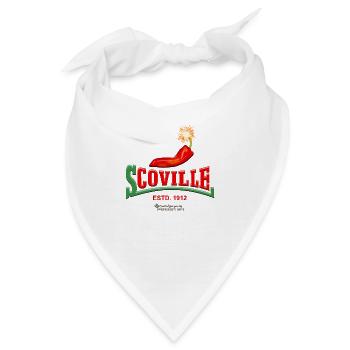 Scoville Chili Dynamit - Bandana - Weiß - Vorne