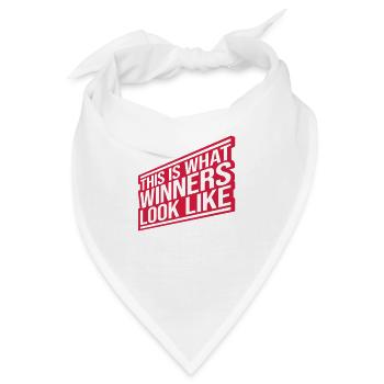 What Winners Look Like - Bandana - Weiß - Vorne