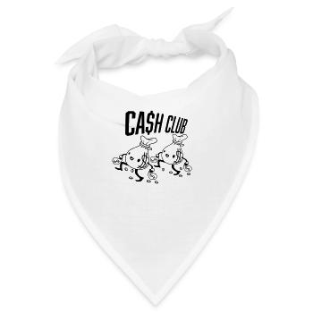 Geldsäcke Cash Club Team - Bandana - Weiß - Vorne