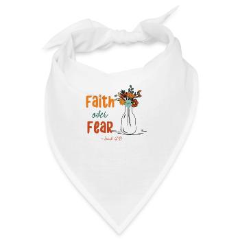 Kirche Religion Katholik katholisch Jesus Christus - Bandana - Weiß - Vorne