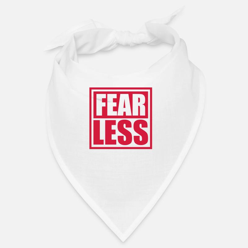 fearless Text Zitat Design Bandana
