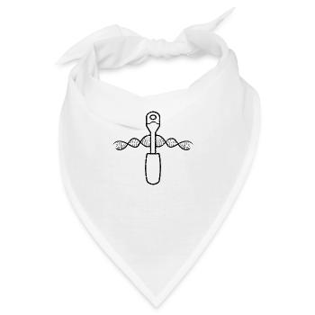 Handwerker Mechaniker Handwerk Schraubendreher - Bandana - Weiß - Vorne