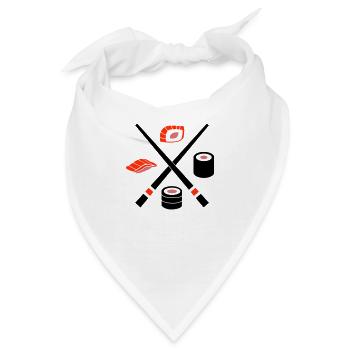 Sushi - Bandana - Weiß - Vorne