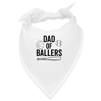Vater der Ballers - Bandana - Weiß - Vorne