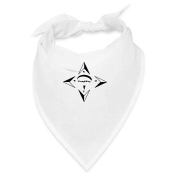 Gleitschirmfliegen Compass - Bandana - Weiß - Vorne
