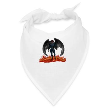 Superheld - Bandana - Weiß - Vorne