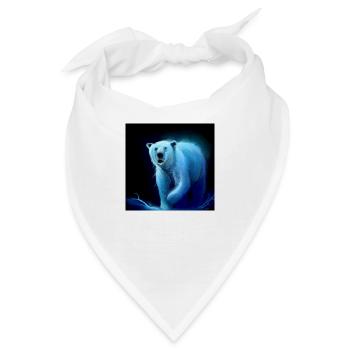 Eisbär - Bandana - Weiß - Vorne