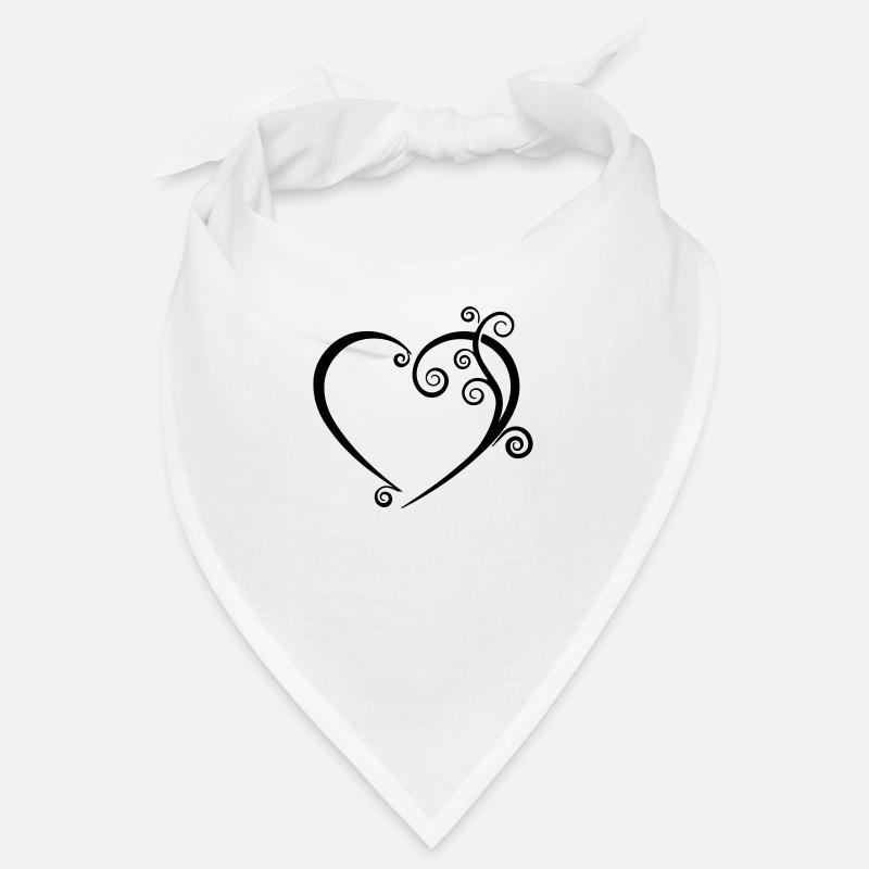 Open Heart - conception créative du cœur Bandana
