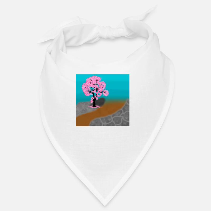Digital Landschaft. Kirschblütenbaum Bandana