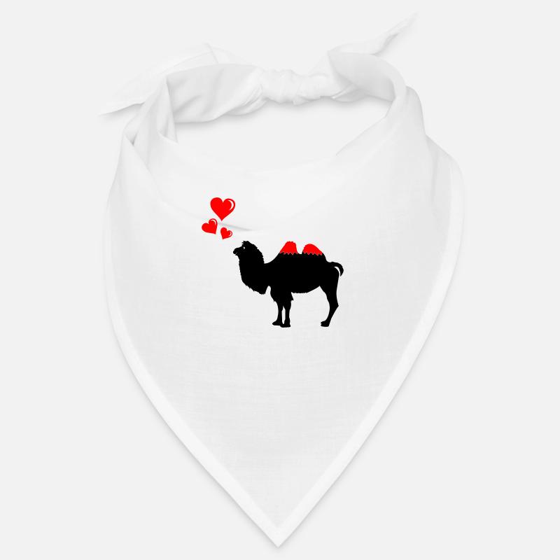 verliebtes kamel Bandana