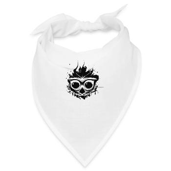 Eyes - Bandana - Weiß - Vorne