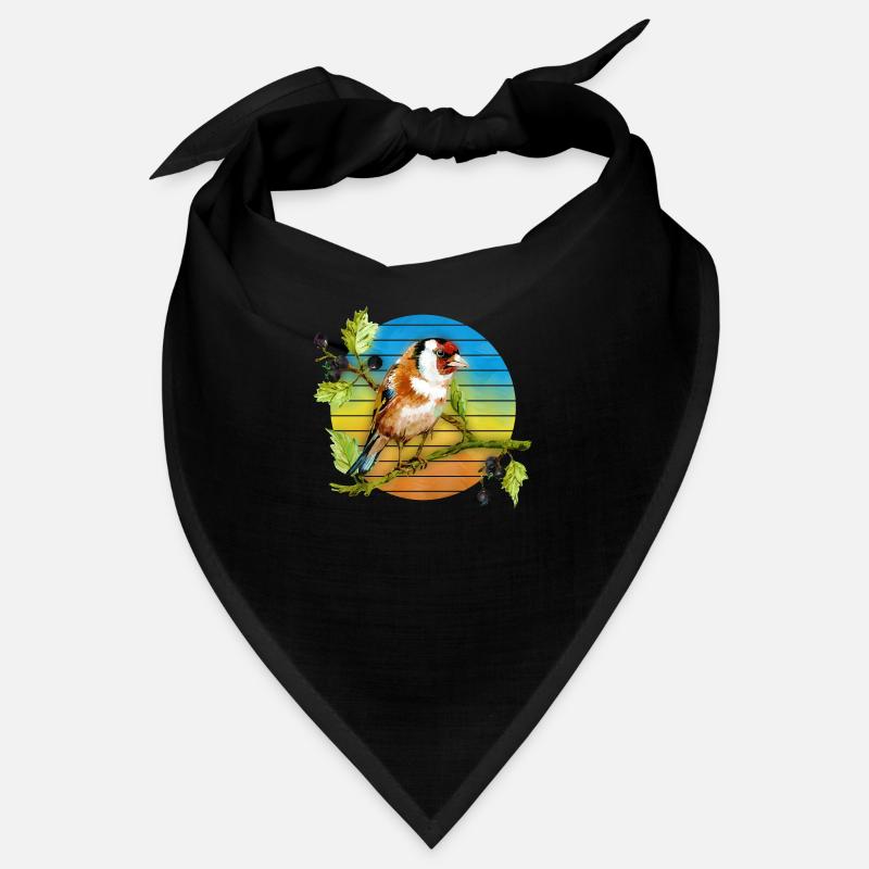 Colorful bird Bandana