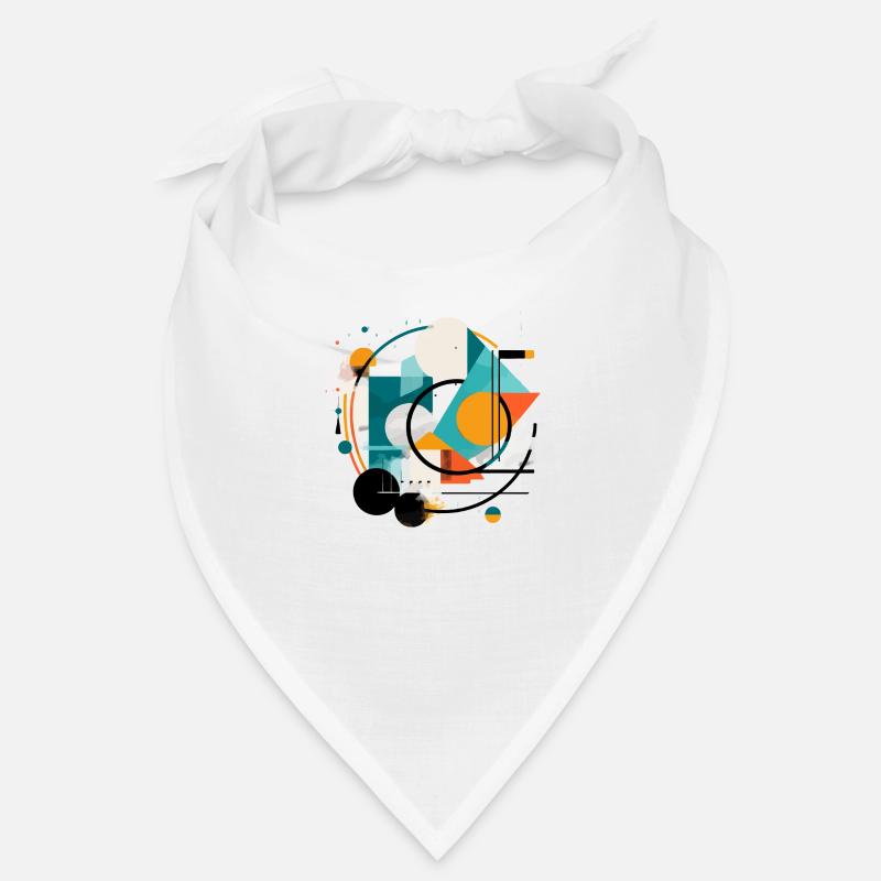 Design géométrique abstrait Bandana