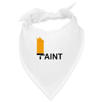 Paint - Bandana - Weiß - Vorne