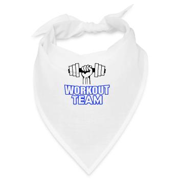 Workout Team - Bandana - Weiß - Vorne