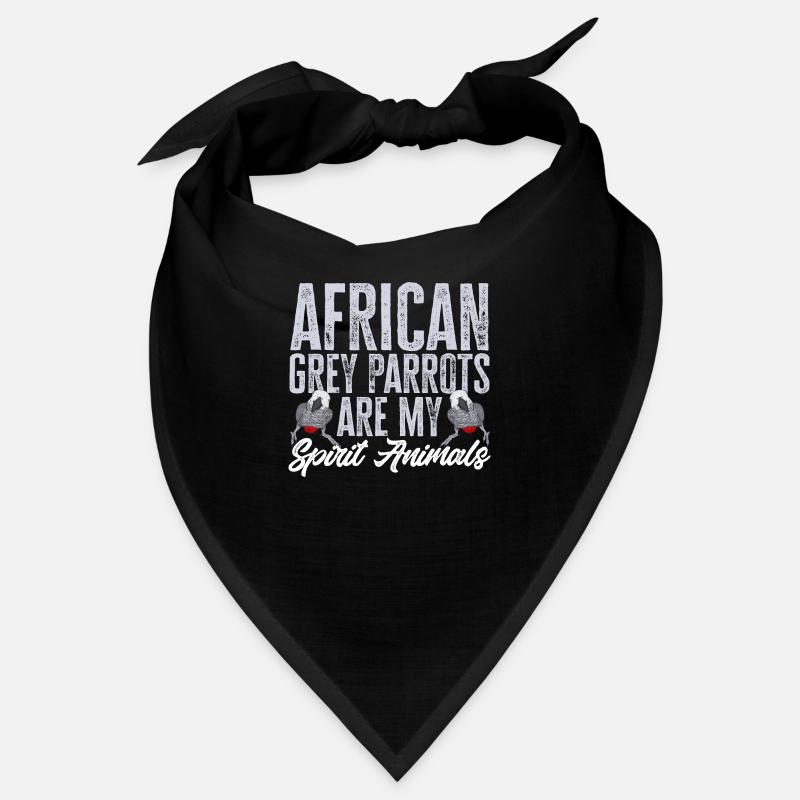 Graupapagei African Grey Parrot Papagei Bandana