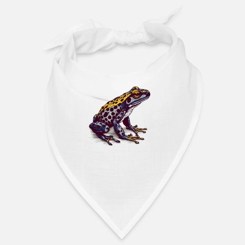 Der giftige Pfeilgiftfrosch lebt in den Tropen Bandana