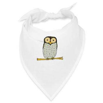 waldkauz naturschutz - Bandana - Weiß - Vorne