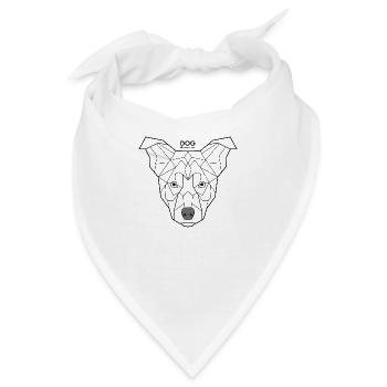 Dog - Bandana - Weiß - Vorne