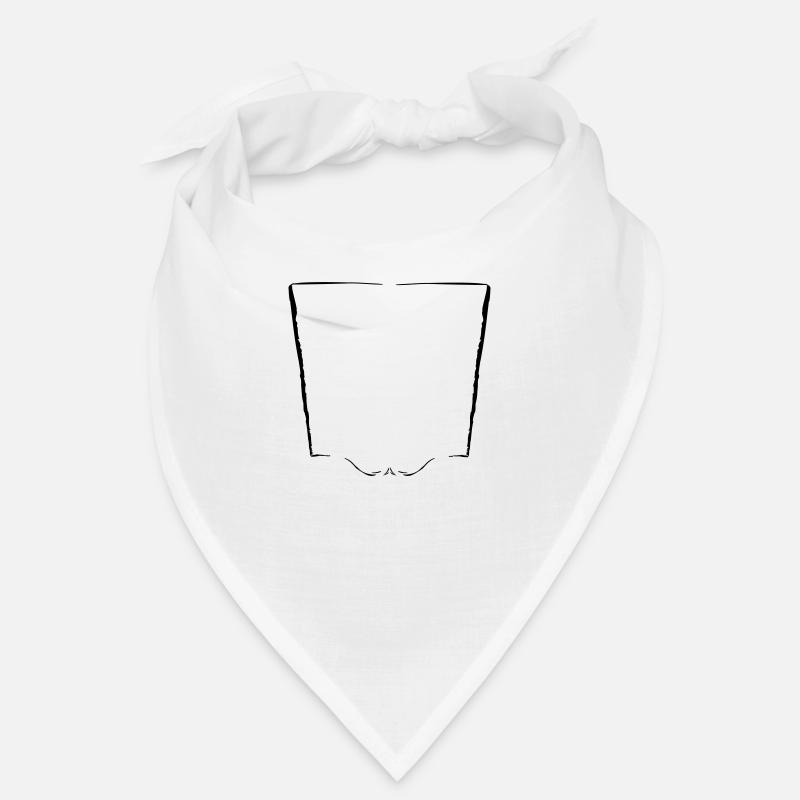 Vertical frame + decorative element - Vectorgraphic Bandana