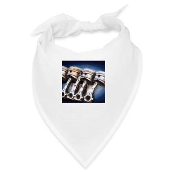 Kolben Autoteile Motorsport - Bandana - Weiß - Vorne