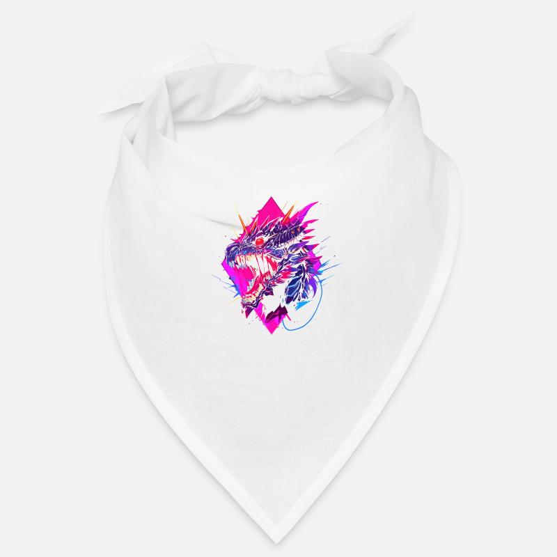 Synthwave Dragon Bandana