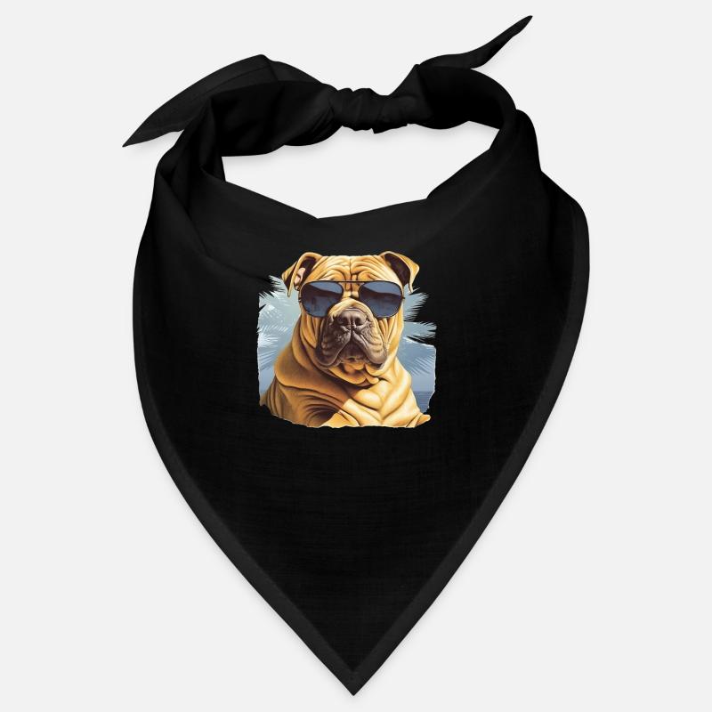 Shar Pei chinois Bandana