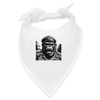 General Gorilla - Bandana - Weiß - Vorne