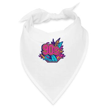 90s Logo - Bandana - Weiß - Vorne