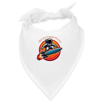 Surfing the Solar Winds Tee - Bandana - Weiß - Vorne