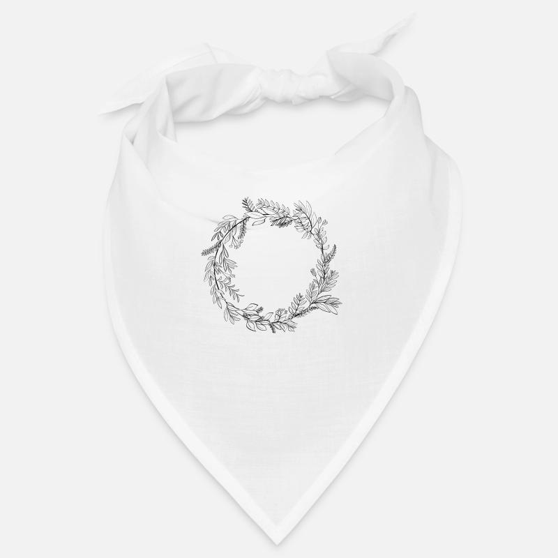 Couronne de fleurs Bandana
