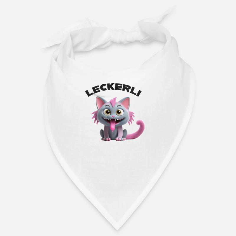 Leckerli Katze Monster Bandana