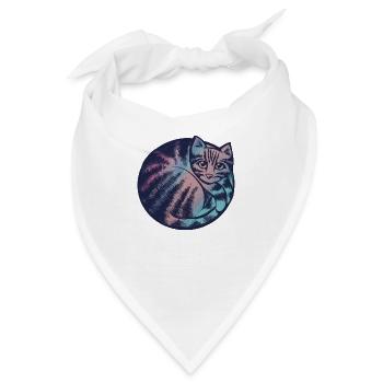 Kitty Cat Blues - Bandana - Weiß - Vorne
