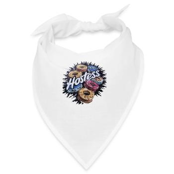Hostess Kuchen - Bandana - Weiß - Vorne