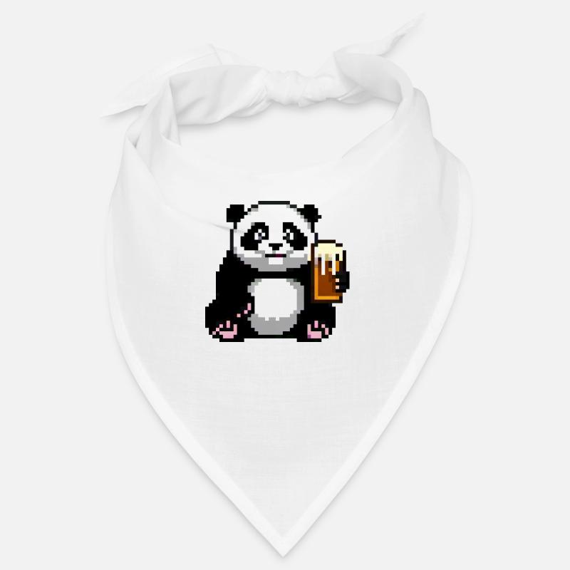 Pixel Panda Pint Time Bandana