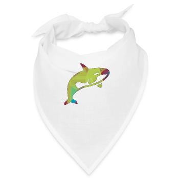 Orca - Bandana - Weiß - Vorne