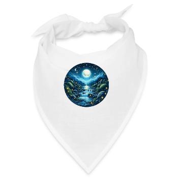 Mondmagie - Bandana - Weiß - Vorne