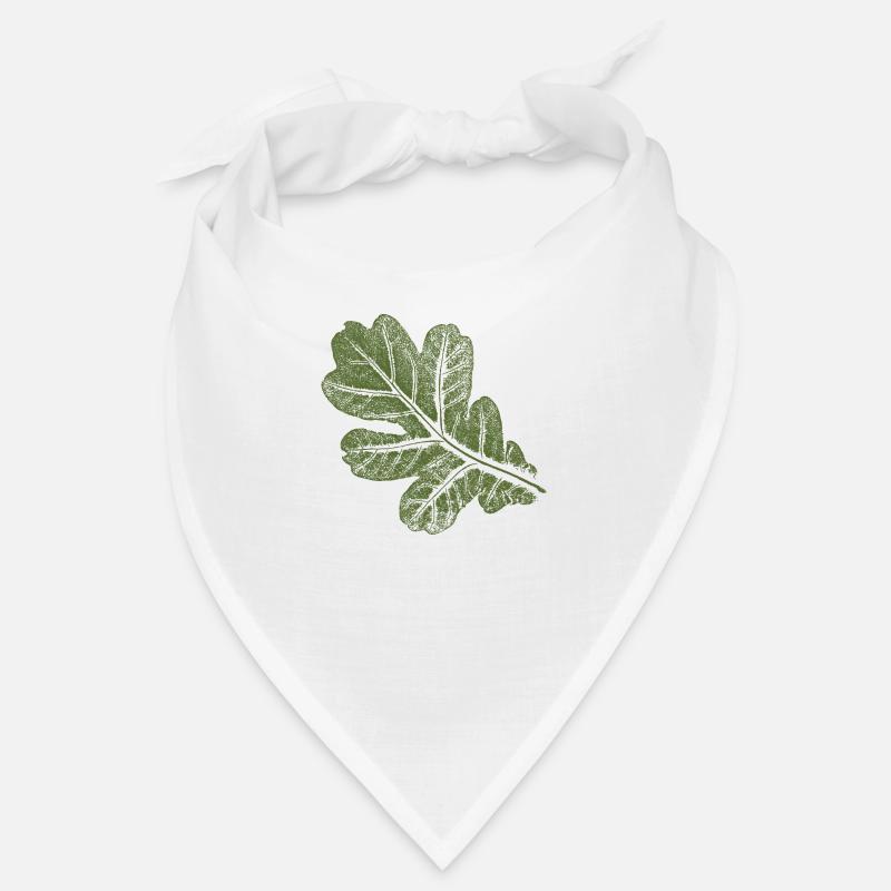 Eichenblatt - Blatt/ Eiche Khaki Bandana
