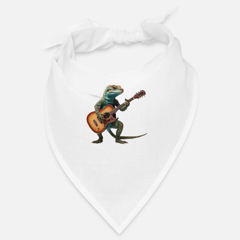 Lizard Gecko Gitarre Bandana