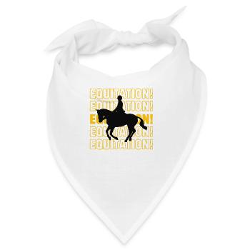 Reiten - Bandana - Weiß - Vorne