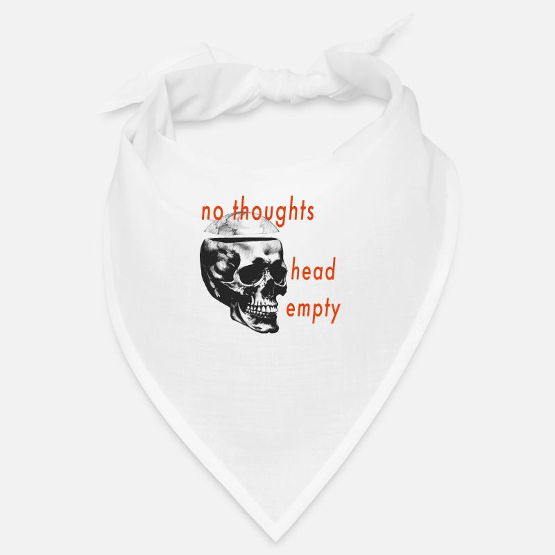 no thoughts Bandana