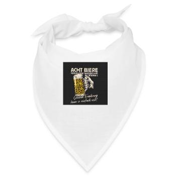 Trinkspruch - Bandana - Weiß - Vorne