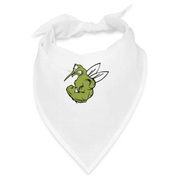 starke mücke 02 - Bandana - Weiß - Vorne