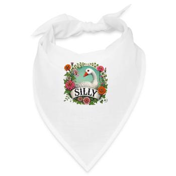Dumme Gans - Bandana - Weiß - Vorne