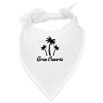 gran canaria - Bandana - Weiß - Vorne