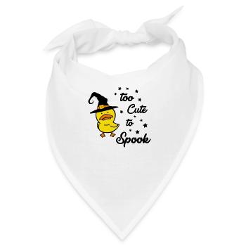 too cute to spook 02 - Bandana - Weiß - Vorne