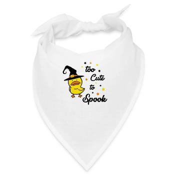 too cute to spook 01 - Bandana - Weiß - Vorne