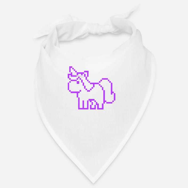 pixel einhorn Bandana