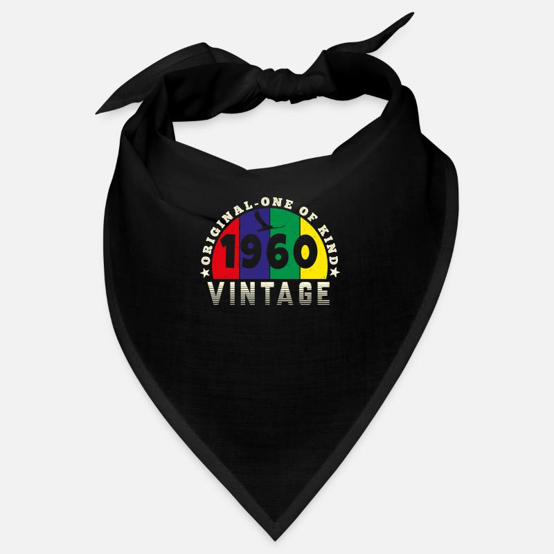 Vintage 1960's Retro - Bursdag Bandana