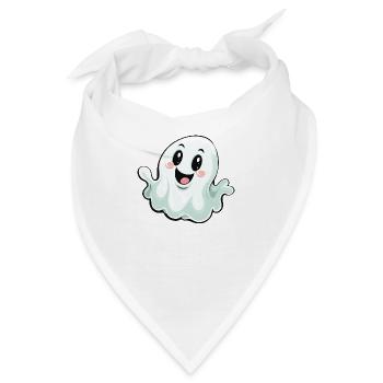 ghost funny - Bandana - Weiß - Vorne